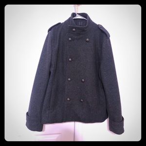 Men’s Express wool peacoat